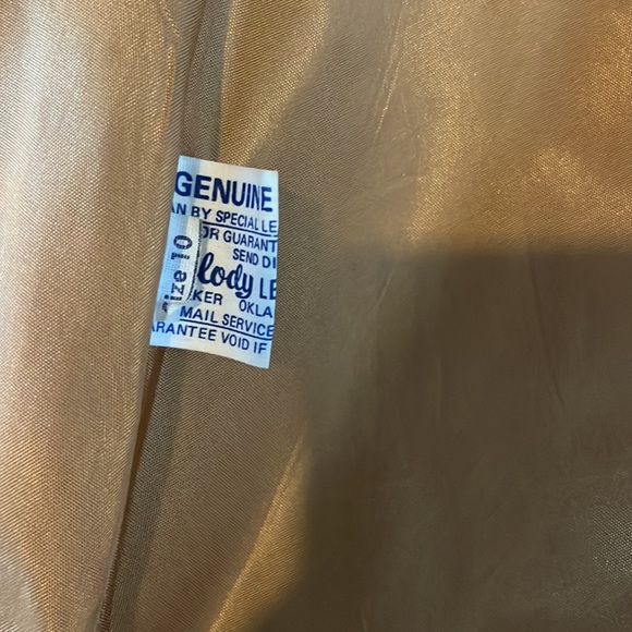 VINTAGE Altman Leather Coat - Picture 4 of 5